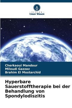 portada Hyperbare Sauerstofftherapie bei der Behandlung von Spondylodiszitis (en Alemán)