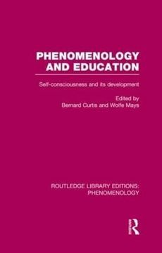 portada Phenomenology and Education: Self-Consciousness and its Development (en Inglés)