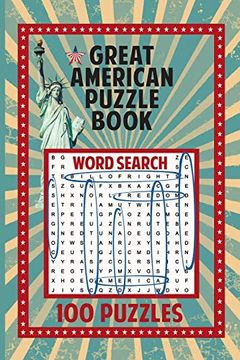 portada Great American Puzzle Book: 100 Puzzles (Great American Puzzle Books) 