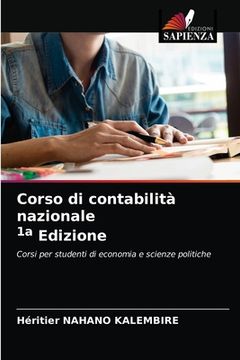 portada Corso di contabilità nazionale 1a Edizione (en Italiano)