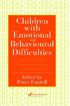 portada children with emotional and behavioural difficulties: strategies for assessment and intervention