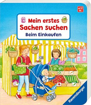 portada Mein Erstes Sachen Suchen: Beim Einkaufen (en Alemán)