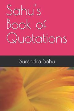 portada Sahu's Book of Quotations (en Inglés)