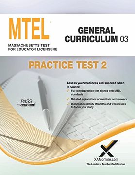 portada Mtel General Curriculum 03 Practice Test 2 (en Inglés)