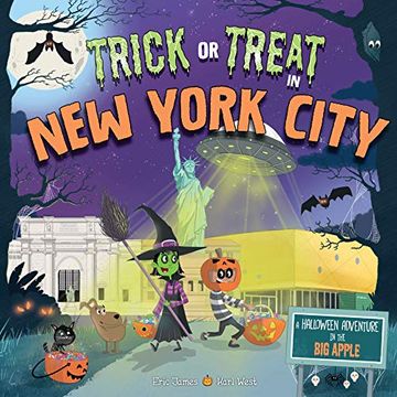 portada Trick or Treat in new York City: A Halloween Adventure in the big Apple (en Inglés)