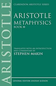 portada Aristotle: Metaphysics Theta: Translated With an Introduction and Commentary (Clarendon Aristotle Series) (en Inglés)