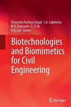 portada Biotechnologies and Biomimetics for Civil Engineering