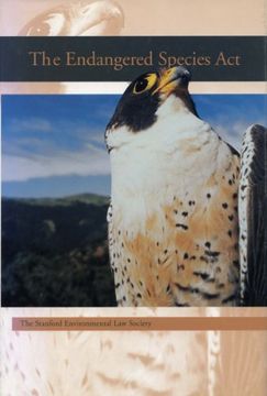 portada The Endangered Species act (a Stanford Environmental law Society Handbook) (en Inglés)