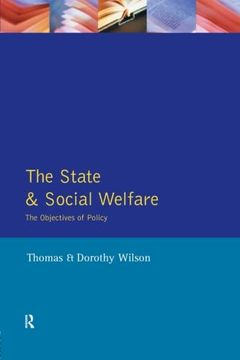 portada The State and Social Welfare (Objectives of Policy) (en Inglés)