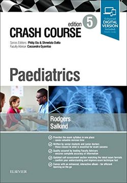 portada Crash Course Paediatrics, 5e (en Inglés)