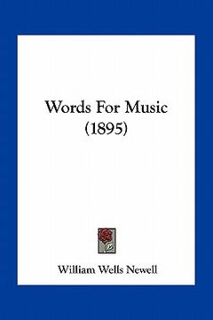 portada words for music (1895) (en Inglés)