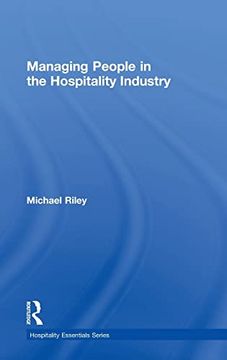 portada Managing People in the Hospitality Industry (Hospitality Essentials Series) 