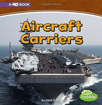 portada Aircraft Carriers: A 4d Book (en Inglés)