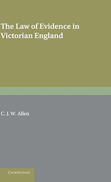 portada The law of Evidence in Victorian England (Cambridge Studies in English Legal History) (en Inglés)