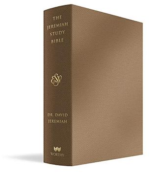 portada The Jeremiah Study Bible, Esv, Bronze Leatherluxe®: What it Says. What it Means. What it Means for You. 