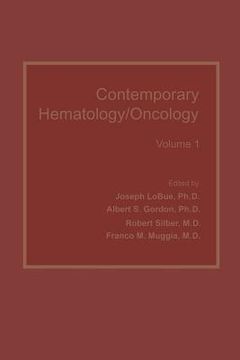 portada Contemporary Hematology/Oncology: Volume 1 (en Inglés)