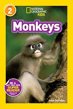 portada National Geographic Readers: Monkeys (in English)