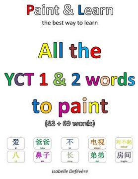 portada All the YCT 1 & 2 words to paint (in English)