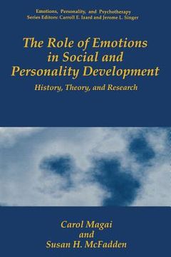 portada The Role of Emotions in Social and Personality Development: History, Theory, and Research