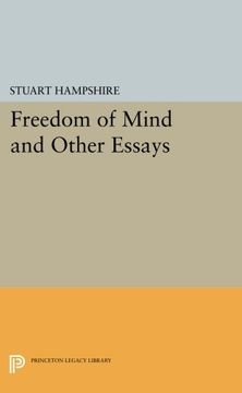 portada Freedom of Mind and Other Essays (Princeton Legacy Library) (in English)