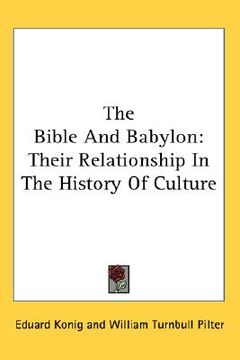 portada the bible and babylon: their relationship in the history of culture (en Inglés)