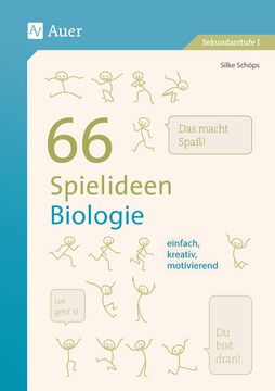 portada 66 Spielideen Biologie: Einfach, Kreativ, Motivierend (5. Bis 10. Klasse) (Spielideen Sekundarstufe)