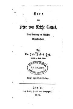 portada Kern der Lehre Vom Reiche Gottes, Nach Einleitung des Biblischer (German Edition)