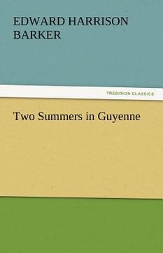 portada two summers in guyenne
