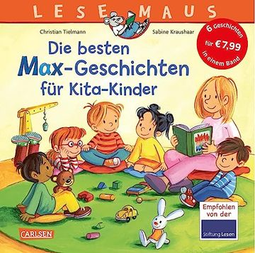 portada Lesemaus Sonderbände: Die Besten Max-Geschichten für Kita-Kinder