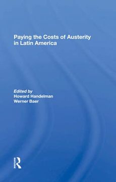 portada Paying the Costs of Austerity in Latin America (en Inglés)