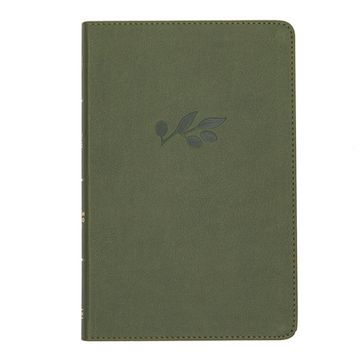 portada CSB Thinline Reference Bible, Olive Leathertouch