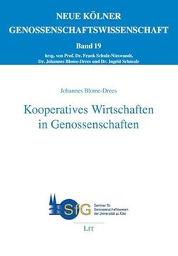 portada Kooperatives Wirtschaften in Genossenschaften (in German)