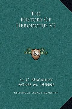 portada the history of herodotus v2 (en Inglés)