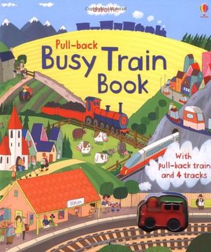 portada Pull-Back Busy Train (Pull-Back Series) (in English)
