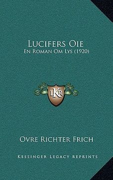 portada lucifers oie: en roman om lys (1920)