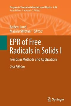 portada EPR of Free Radicals in Solids I: Trends in Methods and Applications (en Inglés)