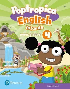 portada Poptropica English Level 4 Pupil's Book and Online Game Access Card Pack (in English)