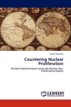 portada countering nuclear proliferation (en Inglés)