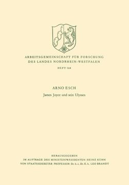 portada James Joyce und sein Ulysses (Arbeitsgemeinschaft für Forschung des Landes Nordrhein-Westfalen) (German Edition)