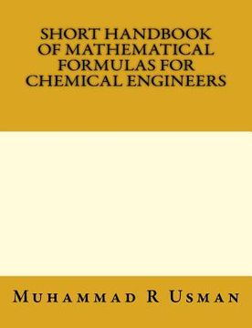 portada Short Handbook of Mathematical Formulas for Chemical Engineers (en Inglés)