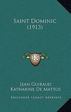 portada saint dominic (1913) (en Inglés)