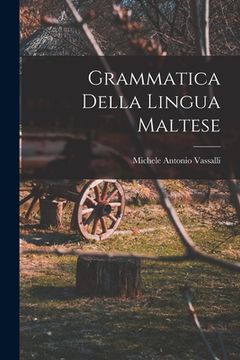 portada Grammatica Della Lingua Maltese (en Italiano)