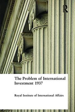 portada The Problem of International Investment 1937 (in English)