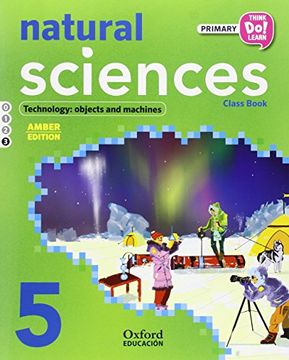 portada Natural Science. Primary 5. Student's Book. Amber - Module 3 (Ciencias Naturales P5)