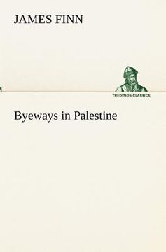 portada byeways in palestine (in English)
