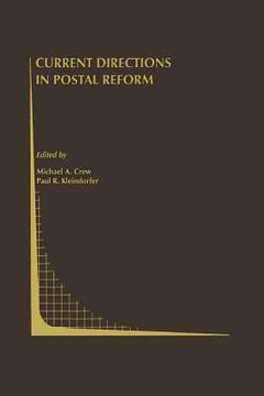 portada Current Directions in Postal Reform (en Inglés)
