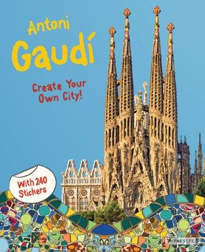 portada Antoni Gaudi: Create Your own City (Sticker Book) (in English)