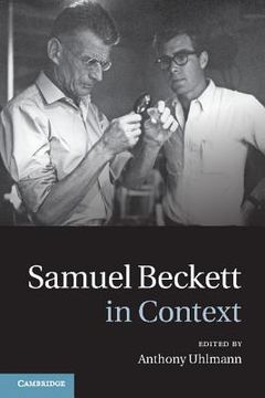 portada Samuel Beckett in Context (Literature in Context) (en Inglés)