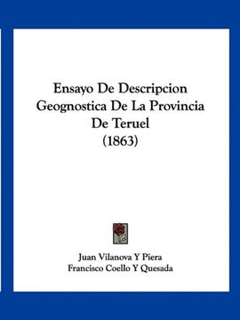 portada Ensayo de Descripcion Geognostica de la Provincia de Teruel (1863)
