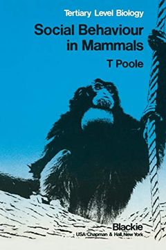 portada Social Behaviour in Mammals: Tertiary Level Biology (en Inglés)